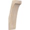 Ekena Millwork 5 1/2"W x 6"D x 18"H Legacy Smooth Knee Brace, Douglas Fir BRC06X06X18LEC00SDF - alternate 1